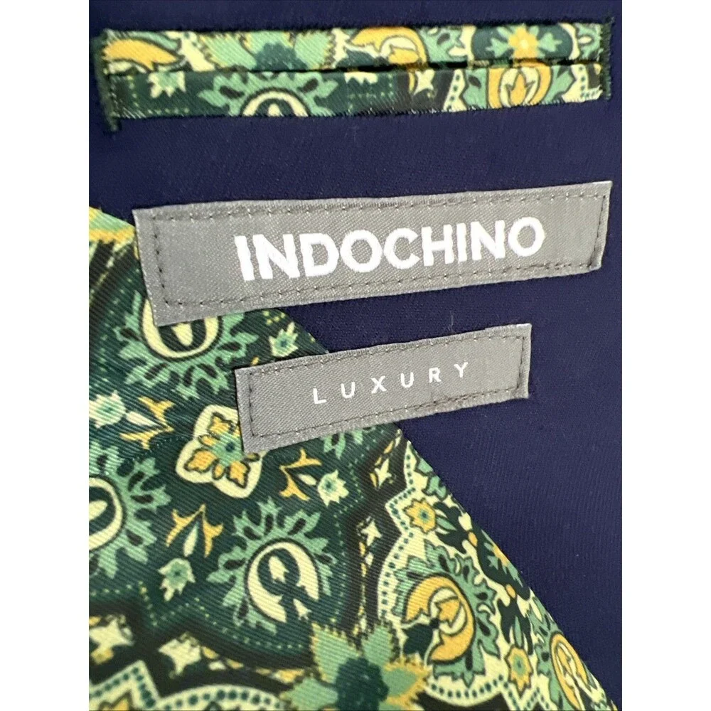 Indochino Sport Coat Mens 38R Chino‎ Newbury Two Button Preppy Blazer